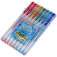 Pix gel cu sclipici 8 culori